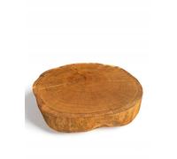 Rondelle de chêne 40x6cm, poncé de tous les côtés et huilé, morceau de chêne, plaque de chêne, bois massif, tronc de chêne, tronc d'arbre, coupes de chêne