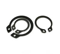 Rondelle de retenue d'arbre en acier inoxydable 304 de M3 à M40, 65 mn, type C, circlips externes, 10/50 pièces(Manganese steel,M34 10pcs)