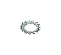 Rondelle dentelée éventail acier galvanisé Ø8 mm sachet de 65