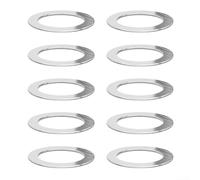 Rondelle d'espacement ronde ultra fine en acier inoxydable 304, 40 x 50 x 0,5 mm, pour une utilisation générale dans la cuisine, la plomberie, le bricolage et le jardin (M40 x 50 x 0,5)