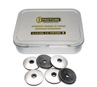 Rondelle D'Étanchéité 5,5mm x 25mm : Boite 50pcs Inox | Rondelle Neoprene pour Vis Autoforeuse Metal Tole Ondulée pour Toiture | Rondelles Etancheite Acier A2 avec Joint Caoutchouc Epdm | PROTORX