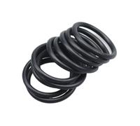 Rondelle d'étanchéité for joint NBR | Joint torique en caoutchouc Nitrile noir CS, épaisseur OD 4mm, joint torique(6PIECES 225X4MM_OD X THICKNESS)