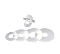 Rondelle En Silicone Blanc M2-M12, Bague D'étanchéité, Joint Plat(7x18x0.5mm(50pcs))