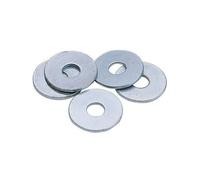 Generique Rondelles plates Lu – acier zingué blanc – Ø20 mm – 25 pièces BRICOZOR