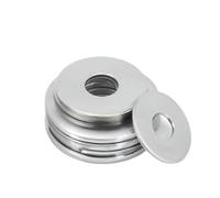 Rondelle plate 180/360/580 pièces 304 rondelle plate en acier inoxydable joint uni ensemble d'anneaux Kit d'assortiment for bouchons de puisard(360PCS)