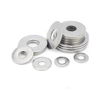 Rondelle plate en acier inoxydable 304 DIN9021 | M1.6-M36, 1/10/100 pièces : for la maintenance, l'automobile, les machines, la plomberie.(M18 x 34 x 2,1Pcs)