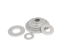Rondelle Plate En Aluminium M3-M8 0.25-3mm, 20/50/100 Pièces | Joint D'étanchéité(M3x6x3.0mm,100Pcs)