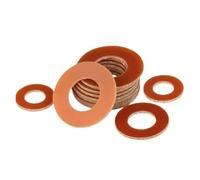 Rondelle plate en bakélite, joint d'isolation, coussinet en résine époxy, joint en bakélite M2 M2.5 M3 M4 M5 M6 M8 M10(6x10x1mm(200pcs))