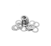 Rondelle plate en inox, 10 À 100 Joints De Réglage Ultra Fins. | Dimensions standards, grande planéité et résistance à la déformation(12x20x0.1 (20pcs))