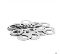 Rondelle plate en métal Assortiment de 100 rondelles fines, épaisseur 0,5 mm, petites, diamètre extérieur 5-10, protection for vis