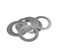 Rondelle Plate Joint de cale de réglage en acier inoxydable 304, rondelle plate ultra fine, 0,1/0,2/0,3/0,5/1 mm, M2 M3 M4 M5 M6 M7 M8 M9 M10 M12 -M40 DIN988(M8x11 50pcs,0.5mm thickness)
