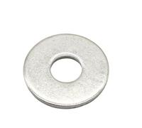 Rondelle plate Kit d'assortiment de rondelles plates en acier inoxydable, joint d'étanchéité for vis boulons M3-M10, outils de quincaillerie de fixation de rondelles métalliques(M6X25,30PCS)