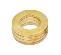 Rondelle plate M2 M2.5 M3 M4 M5 M6 M8 M10 M12 M14 M16 M18 M20 M22 M24 Rondelles Plates En Laiton Solide(M3x5x0.5mm 70pcs)