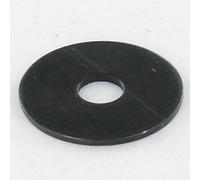 RONDELLE PLATE M8X30X1.5 LL ACIER ZINGUE NOIR