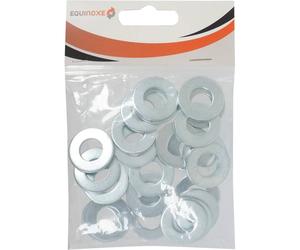 Rondelle plate moyenne M zinguée 4mm NFE 25513 - boîte de 1000 - KLIPPER - 26605.999