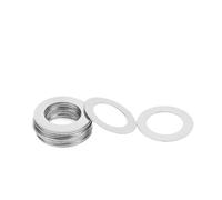 Rondelle Plate Ultra Fine En Acier Inoxydable 304 M9-M16 | Cale Super Fine De Joint D'épaisseur De 0,1 À 0,5 Mm(M10x18x0.2mm 50pcs)