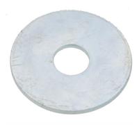 Rondelle plateextra large acier zingué blanc NFE 25513 18X55X3 BTE 50 ULTIMA AFBLLU18