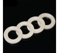 rondelle PTFE, Joint de rondelle plate ronde PTFE DIN125 M3-M20 10 pièces(M12)