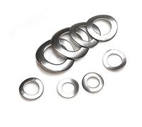 Rondelles à ressort ondulées 100 pièces M2-M8 304 en acier inoxydable | Jeu de rondelles ondulées 100 pièces for absorber les vibrations et les chocs dans les Applications de machines(M2.5)