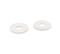 RONDELLES DE CARROSSERIE INOX A4 AISI 316 PLATES EXTRA LARGES -100pcs de Ø 08 X 20