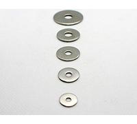 Rondelles de carrossier en acier inoxydable A2, haute résistance à la corrosion (M5 x 20 mm) Lot de 10