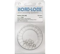 Rondelles de verrouillage Nord-Lock en acier inoxydable A4 avec diamètre extérieur agrandi NL5spss pour M5. d (mm) : 5,4 - D (mm) : 10,8 - T (mm) : 2,2