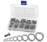 Rondelles en acier inoxydable, écrous de sécurité, assortiment de tailles M2/M2.5/M3/M4/M5/M6/M8/M10/M12/M14