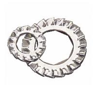 Rondelles frein éventail - acier zingué - diamètre 24 mm - 100 pièces BRICOZOR