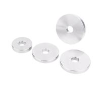 Rondelles lisses et Extra épaisses en acier inoxydable 304 M9 ~ M40, rondelles plates à joint élargi for le traitement de tour de tournage de précision CNC(M12x25x5(2pcs))