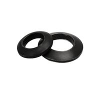 Rondelles Metal Rondelle sphérique conique en acier inoxydable/acier au carbone 304, joint fraisé solide, cône convexe Concave M6M8M10M12M14M16M18M20M24(Carbon spherical,M8 (10pcs))