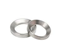 Rondelles Metal Rondelle sphérique conique en acier inoxydable/acier au carbone 304, joint fraisé solide, cône convexe Concave M6M8M10M12M14M16M18M20M24(304 conical,M8 (10pcs))