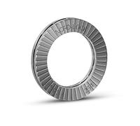 Rondelles Nord-Lock en acier inoxydable, NL16-SS254 | Nombre paires par pack : 4 | 17 mm x 25,4 mm x 3 mm