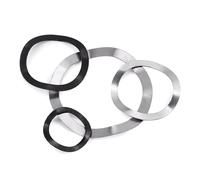 Rondelles ondulées en acier inoxydable 65Mn et 304 | M3-M118, 10/50/100 pièces : for bouchons de puisard, robinets, vannes, pompes, voitures(65 steel M34x41x0.5,100pcs)