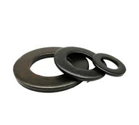 Rondelles Plates Acier 8. Noir M1.6-M24 Épaisseur 0.3-3mm | Rondelles Acier 8.8, Tailles M1.6-M24, Fixation Stable, Protection(M3.5x8x0.5 100pcs)