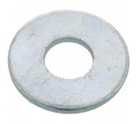 Rondelles plates Lu - acier zingué blanc - diamètre 20 mm - 25 pièces BRICOZOR