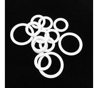 Rondelles plates, rondelles en plastique, 20 pièces, joint de tuyau d'eau d'épaisseur 2mm, Kit d'assortiment nylon(20x14x2mm)