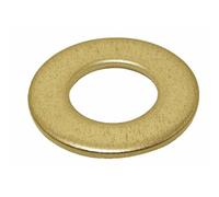 Rondelles plates - série moyenne - Mu laiton - diamètre extérieur 24 mm - 50 pièces BRICOZOR