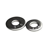 Rondelles Plates Surdimensionnées Inox 316 M2-M39 | Rondelles Inox 316, Large Gamme M2-M39, Résistance Supérieure(M12X37X2.8 10PCS)