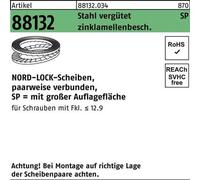 Rondelles Reyher NORD-LOCK gk.DNL16 SP(17x30,7x3,4) 881320340160000 (100 pièces)
