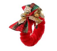 Ronds de Serviette de Noël en Polyester réutilisables Fournitures d ' activités Artisanales familiales de Festival Décorations de dîner de Vacances Porte-Serviettes en Polyester de Festival