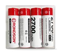 Rondson - pack de 4 accus rechargeables NiMH 1.2 V - 2700 mAh - prêts à emploi