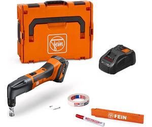 Rongleur sans fil FEIN jusqu'à 1,6 mm ABLK 18 1.6 E AS, kit comprenant 1 batterie de 5 Ah | 71321163000