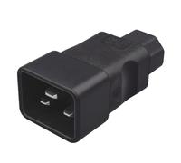 rongweiwang Adaptateur C20 vers C13 Durable et fiable, fiche mâle-Femelle, Courant Nominal jusqu'à 10 A/16 A, Adaptateur de Conversion 250 V CA, Remplacement