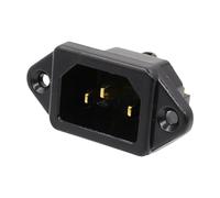 rongweiwang Adaptateur de Remplacement pour Montage sur Panneau 250 V 15 A - Connecteur d'alimentation Essentiel pour téléviseurs, moniteurs et réfrigérateurs