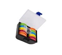 rongweiwang Bobines de Fil de pêche, Accessoires pour bobiner Le Bas de Ligne, Outils Snell, bobines de Couleur aléatoire, Fil léger Haute capacité, Essentiels de pêche, pour
