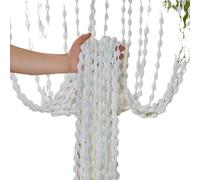 rongweiwang Rideau de Perles en Fil pour Portes, Style, Hippie, décoration d'intérieur, Qiboyuye, Rideau de Porte en Perles de, Rideaux de Porte en Polyester, Un