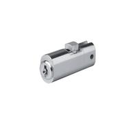 RONIS 14900 - Serrure batteuse ovale à poussoir - Chromé