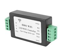 Ronlok Contrôleur WiFi LED H801 RGBW - Contrôleur LED RVB - Entrée DC5-24 V pour bandes LED SMD 5050 2835 3528
