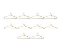 Ronlok Lot de 10 cintres en rotin pour vêtements pour adultes, décoration de la pièce pour vos vêtements.