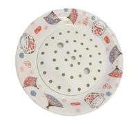 Ronyme Assiette pour Boulettes, égouttoir de Cuisine, Plat à Fruits, Assiette pour Pâtes, Assiette de Service, Chaton